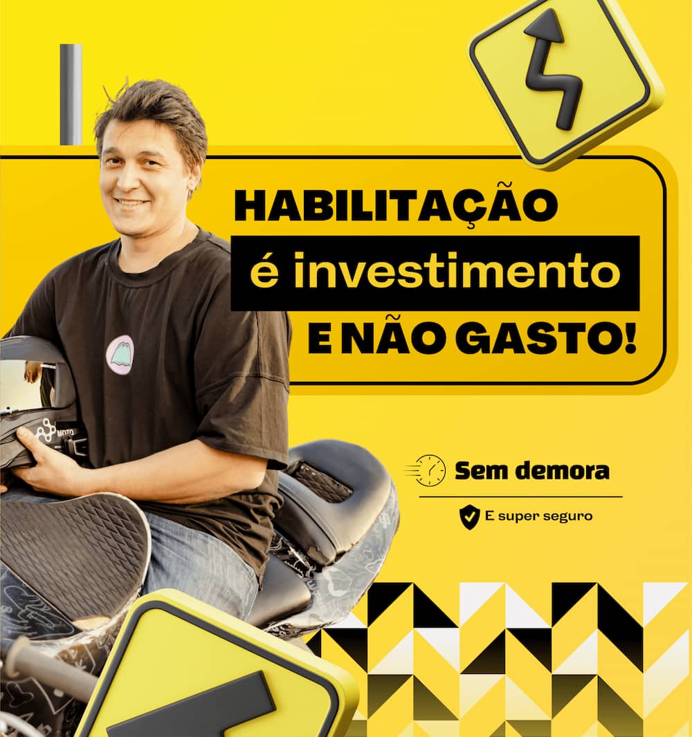 Habilitação é um investimento no futuro.